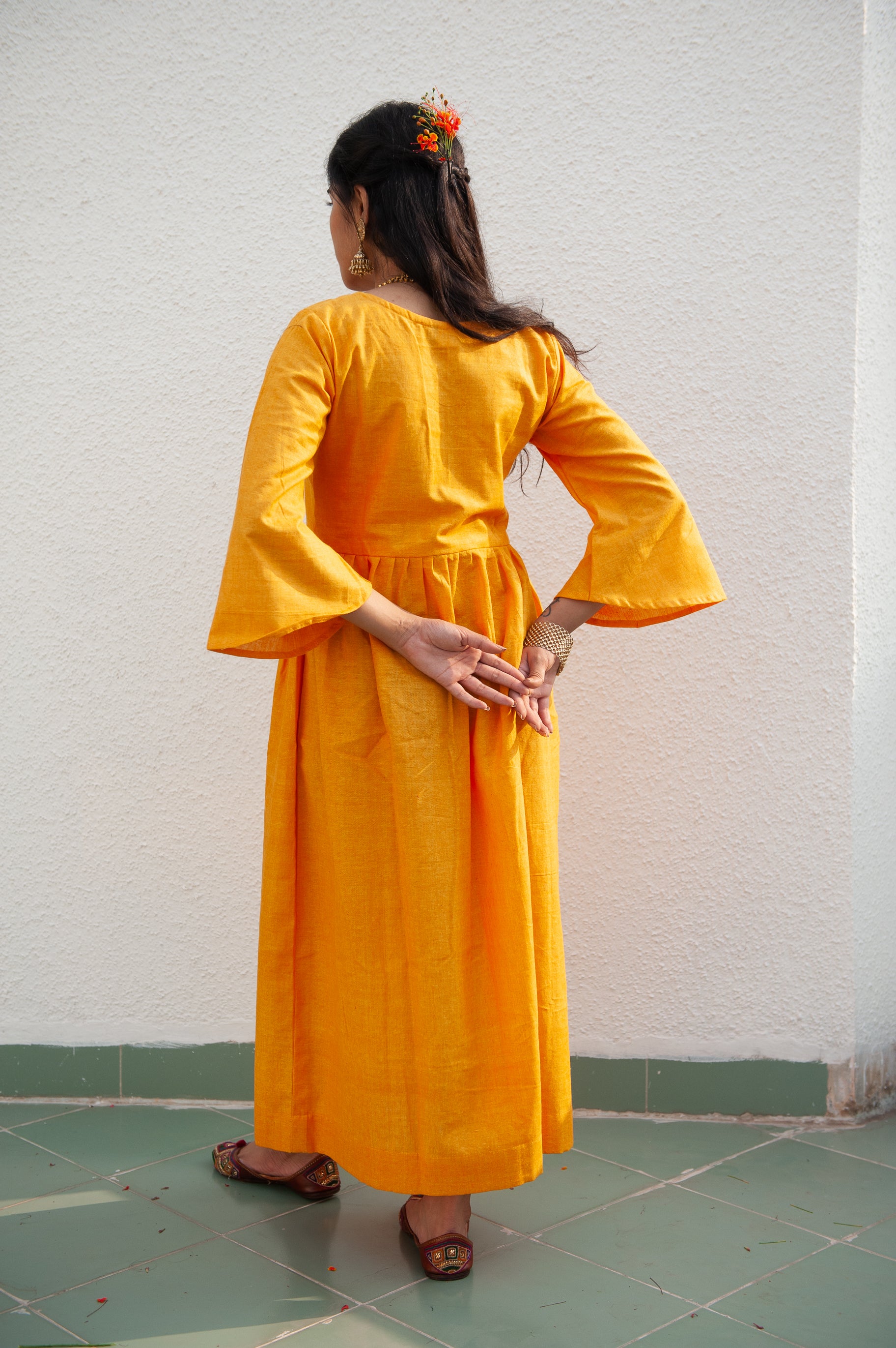 Spark Dress - Orange